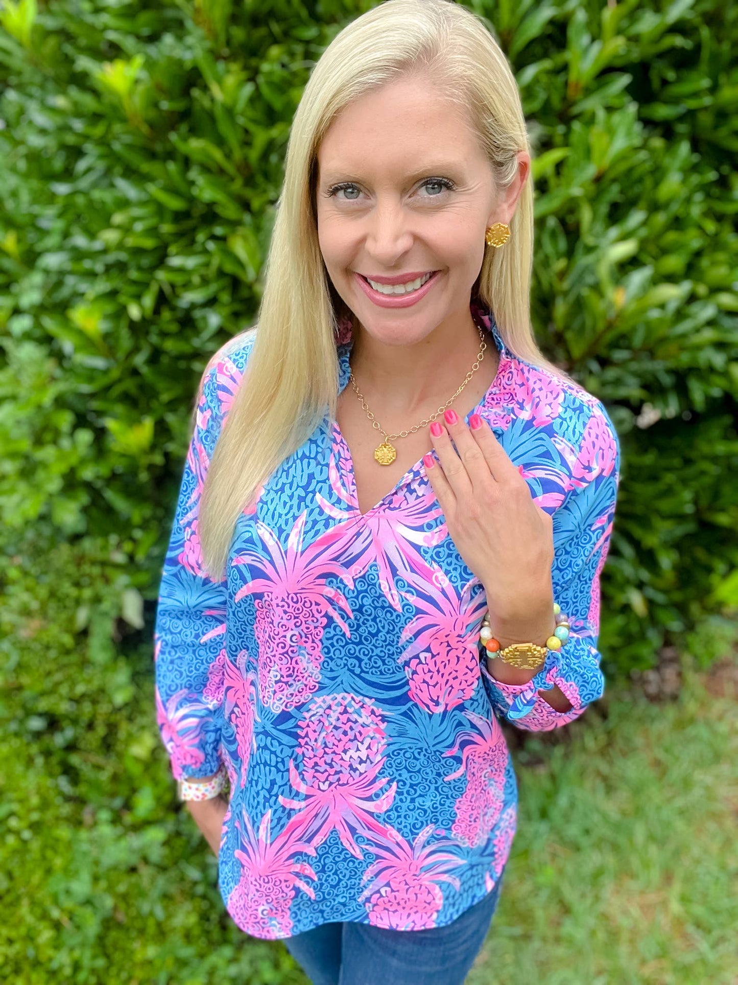 Gold Plated Chain with Tiny Jerusalem Necklace