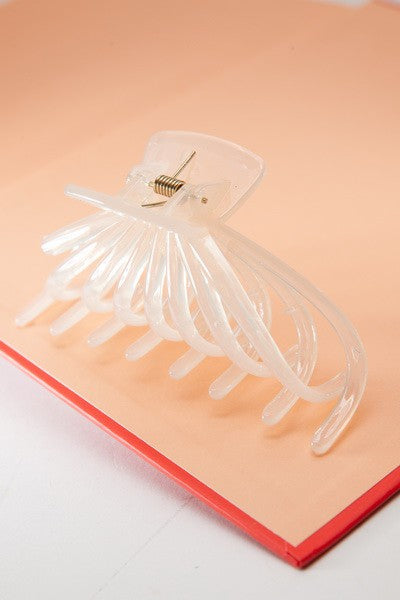 Jumbo Oval Hair Claw Clip 3 Colors