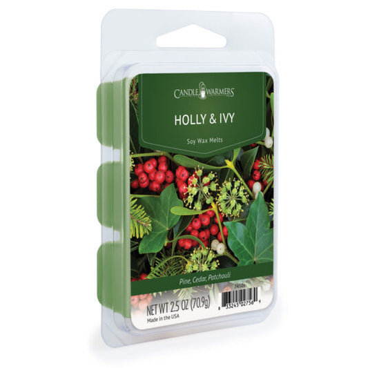 Candlewarmers Wax Melts Holly + Ivy