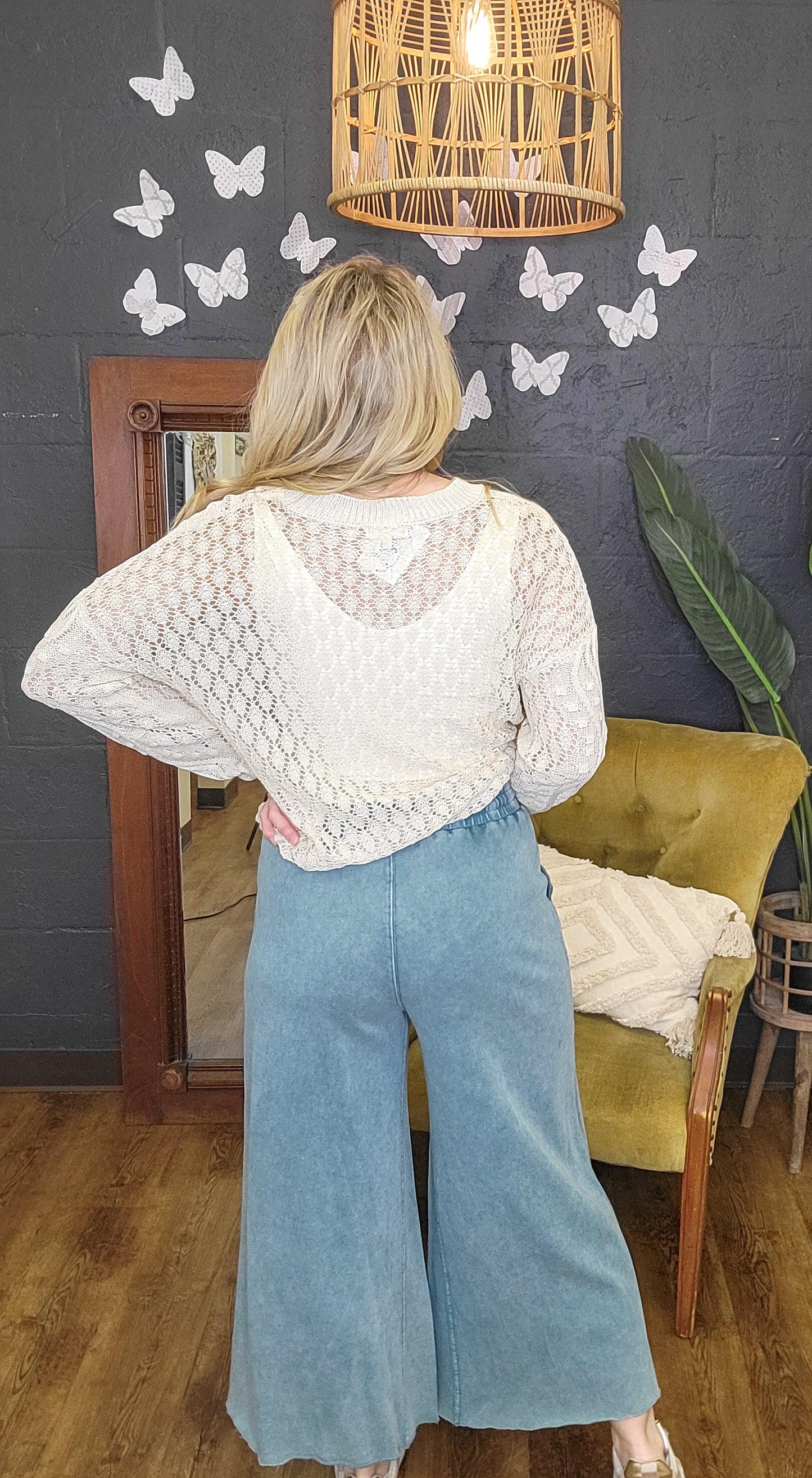 The Connerly Knitted Sweater Top (Small to Large)