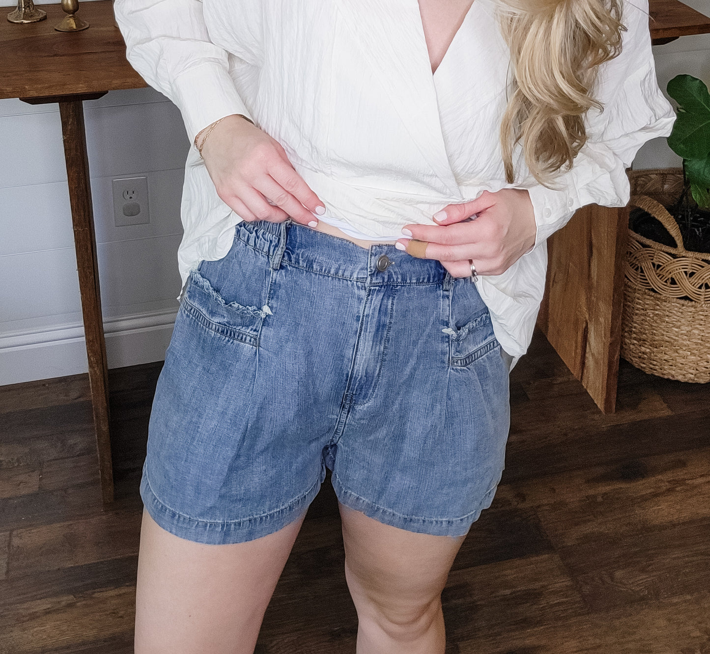 Picture Perfect Denim Shorts (Small to Large)