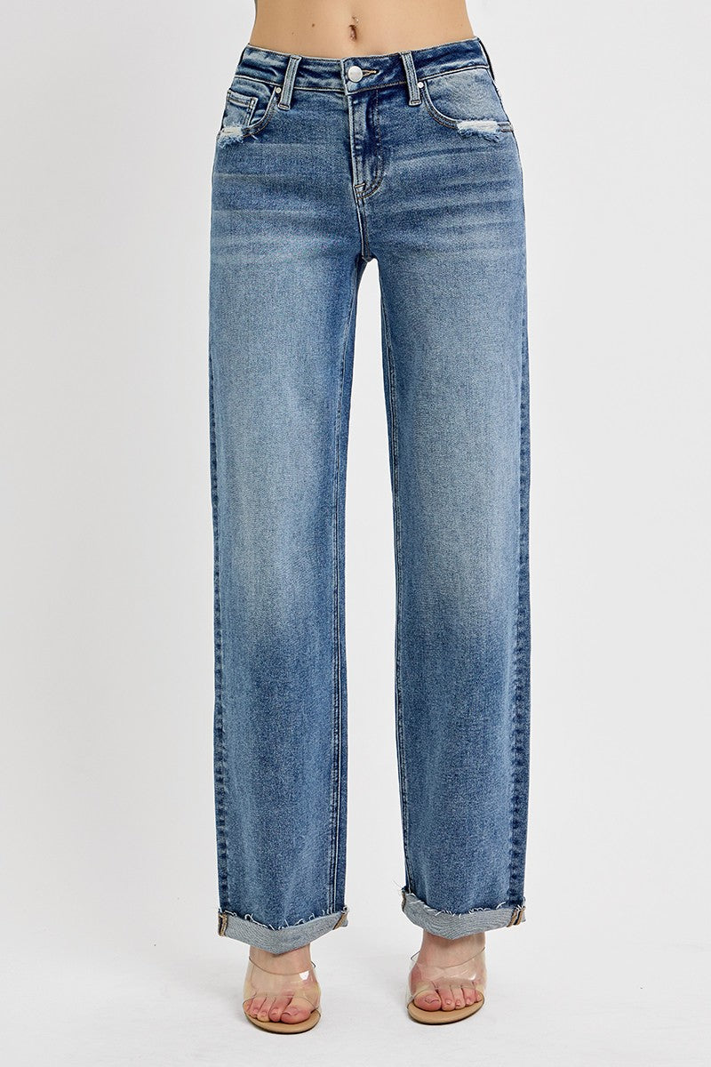 The Rachel High Rise Baggy Jeans