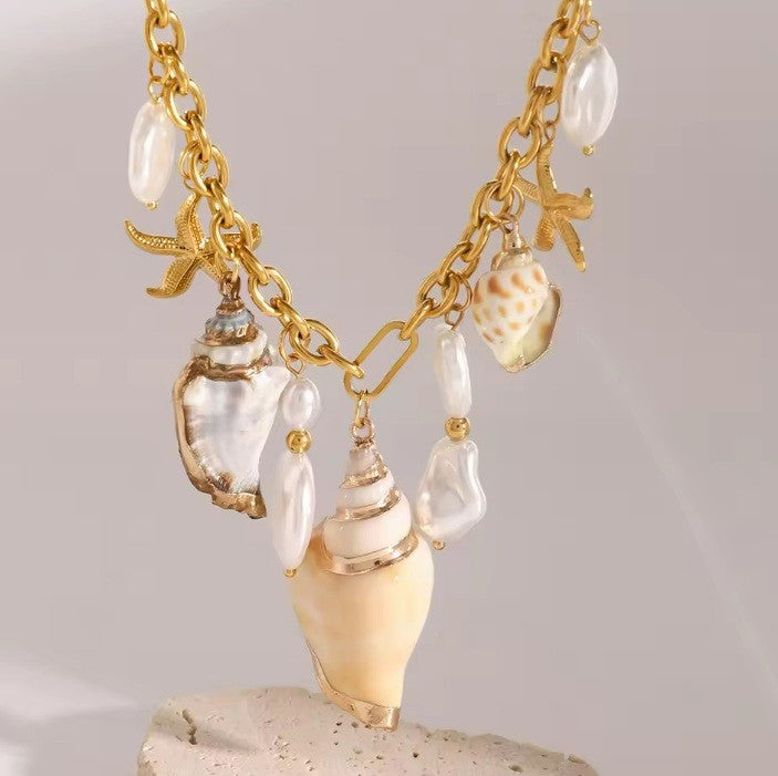 Sea Shell Collection Necklace