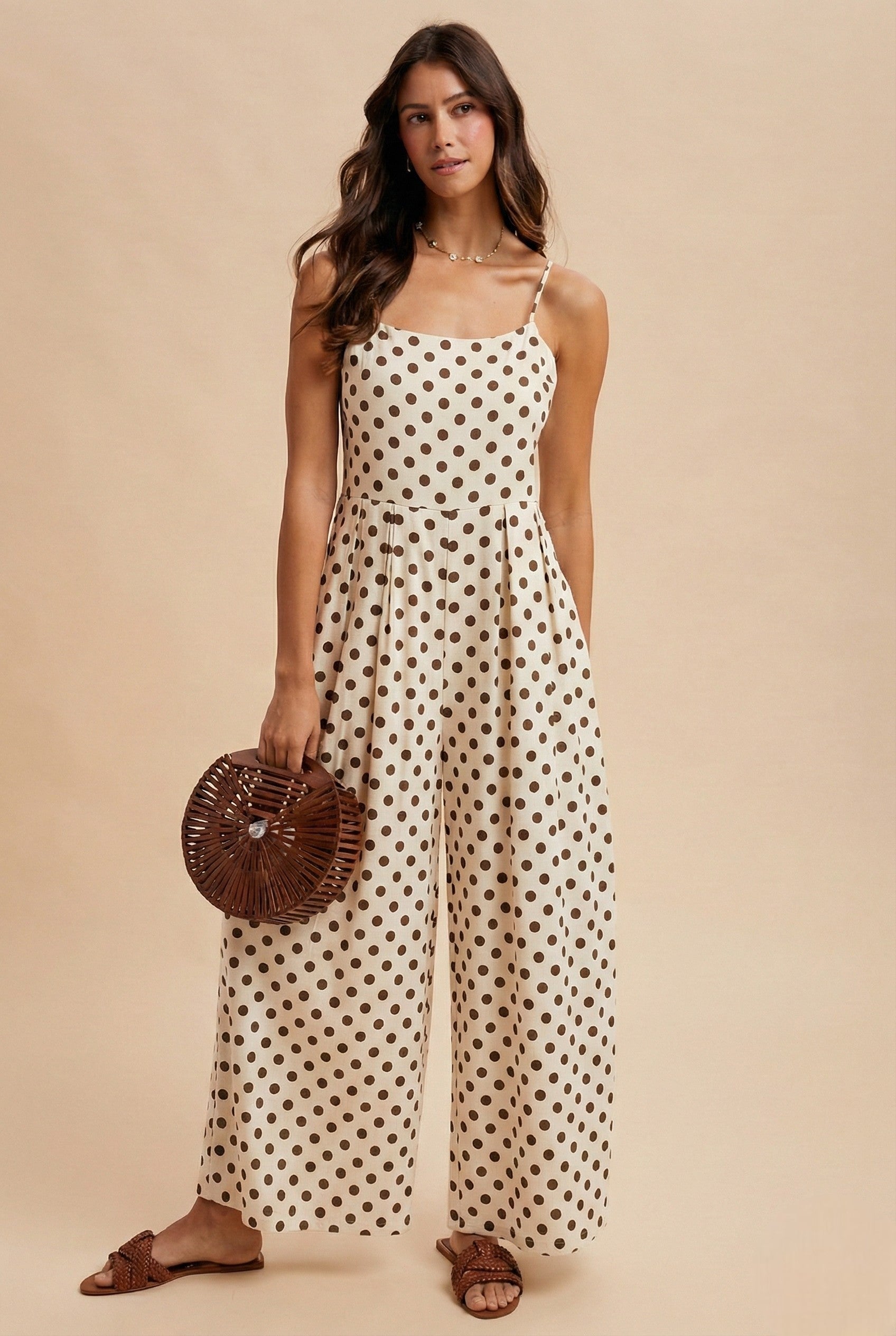 Pretty Woman Polka Dot Romper Medium Pretty Woman Polka Dot Romper Medium