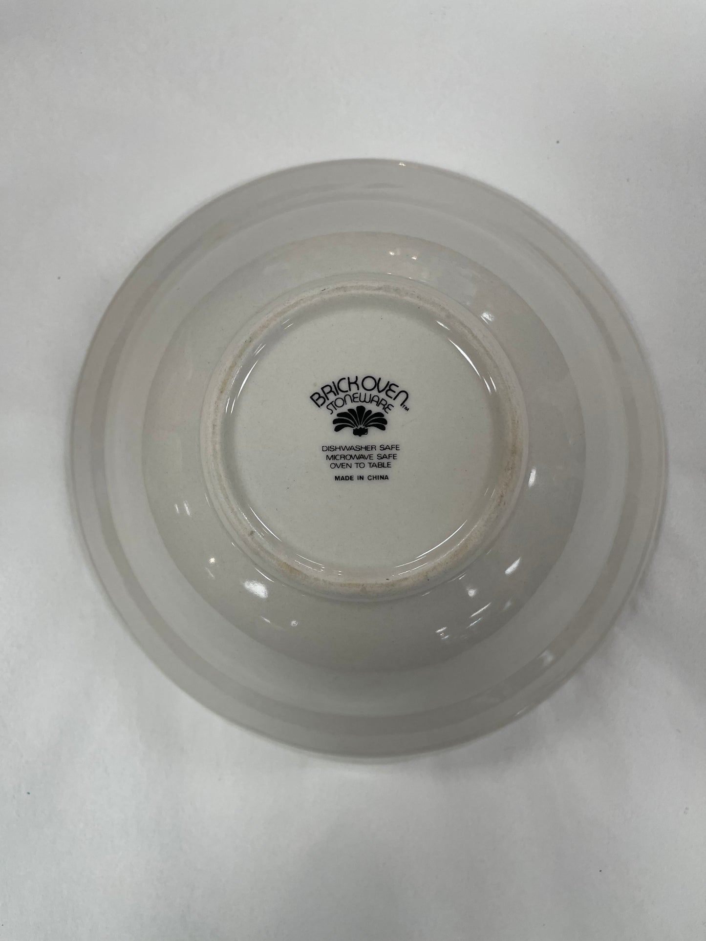 Vintage Aunt Rhody Pattern by Brickoven Rimmed Cereal Bowls