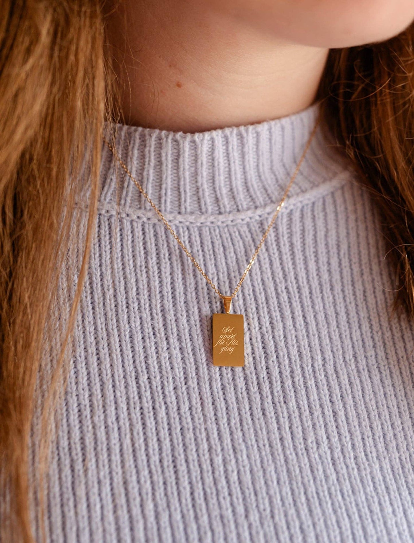 Necklace: Set apart for His glory