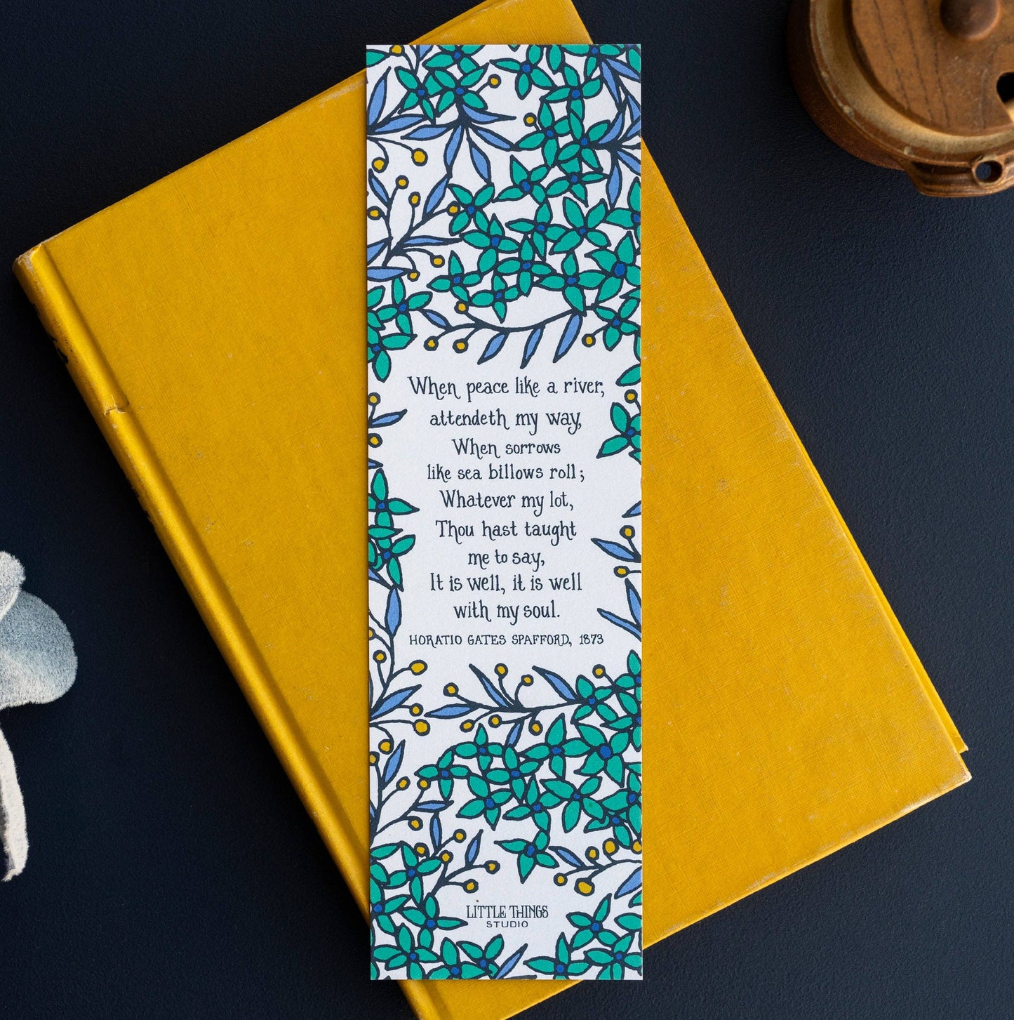 It Is Well Hymn Bookmark