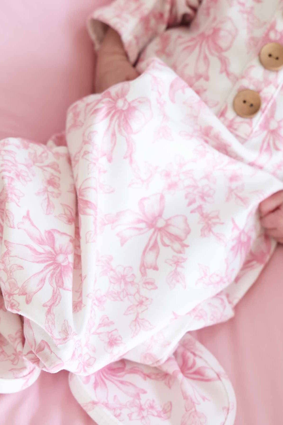 Newborn Baby Knot Gown & Hat Set | Fancy Frills