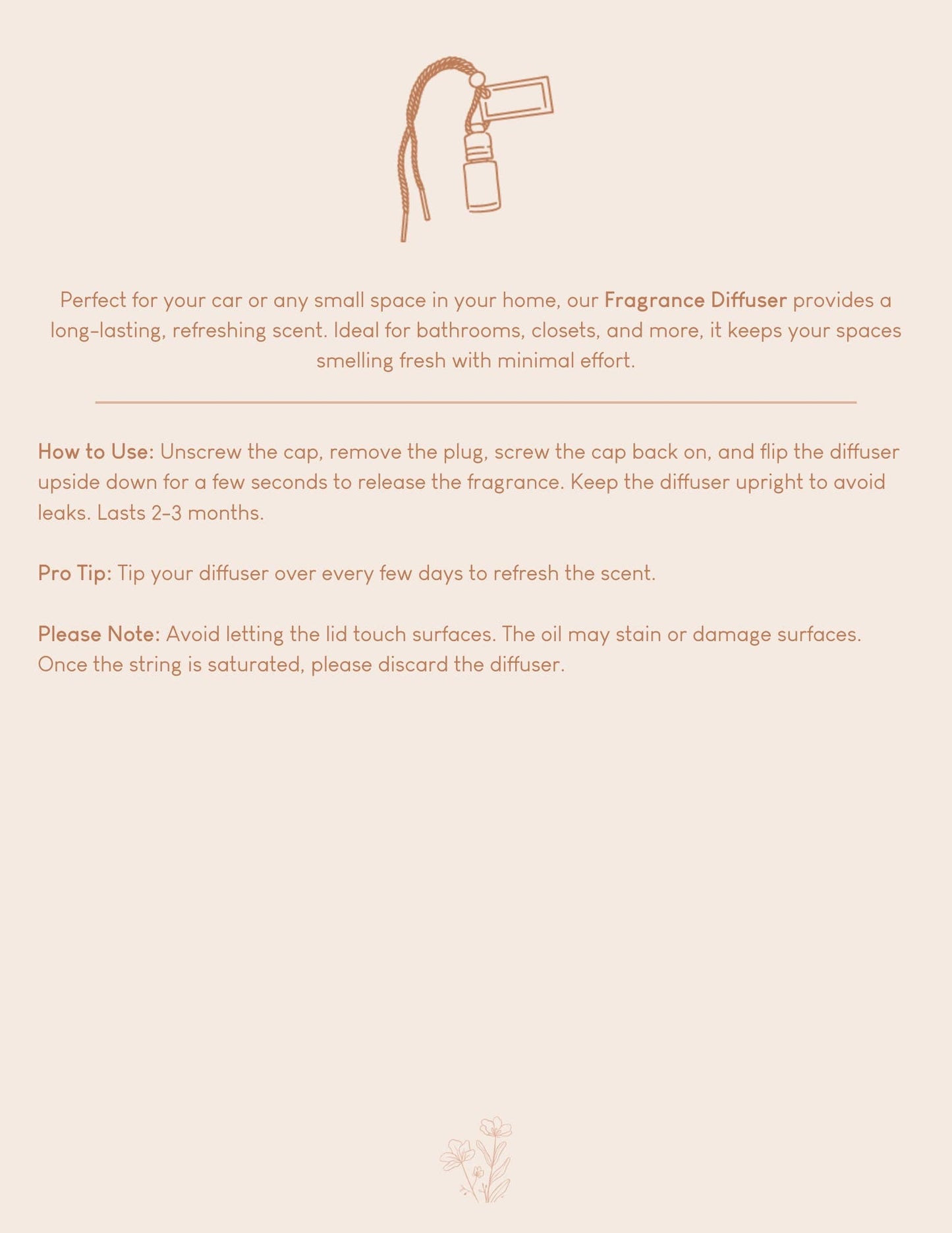 Golden Hour Fragrance Diffuser