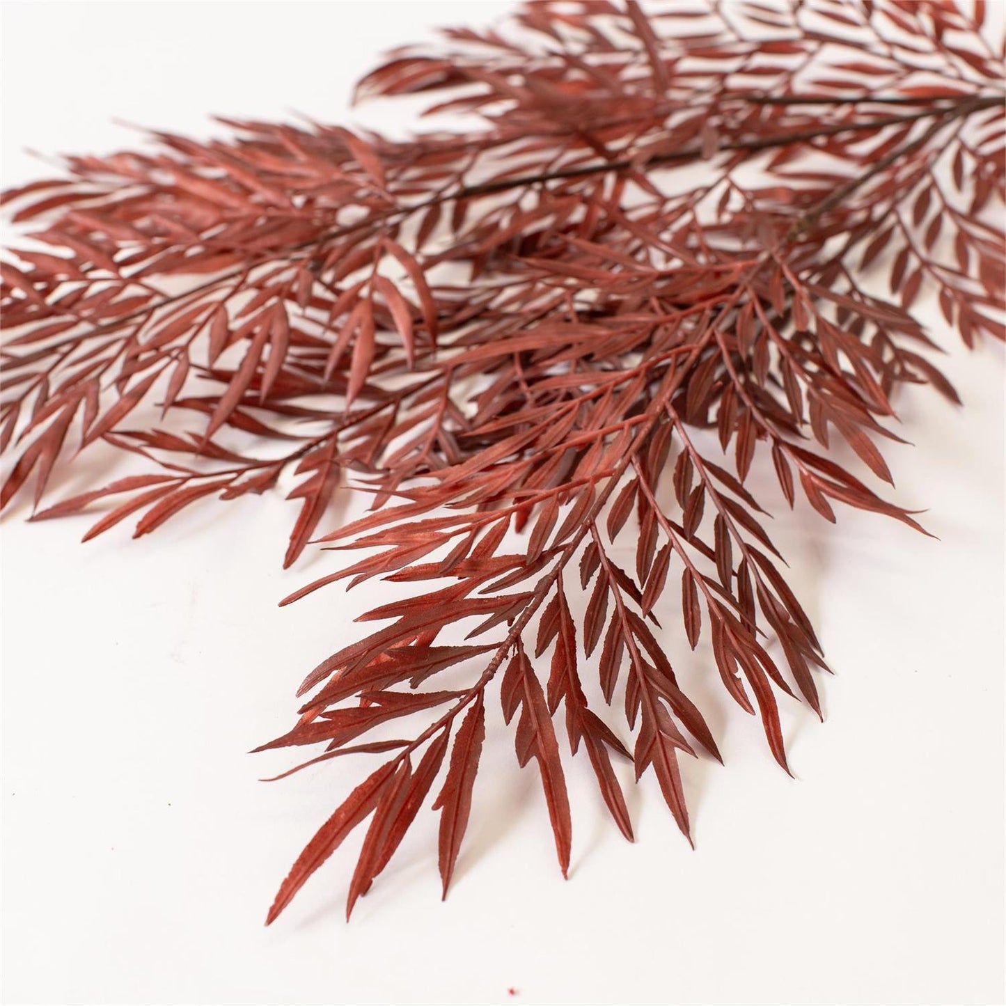 Faux Rusty Brown Fern Stem
