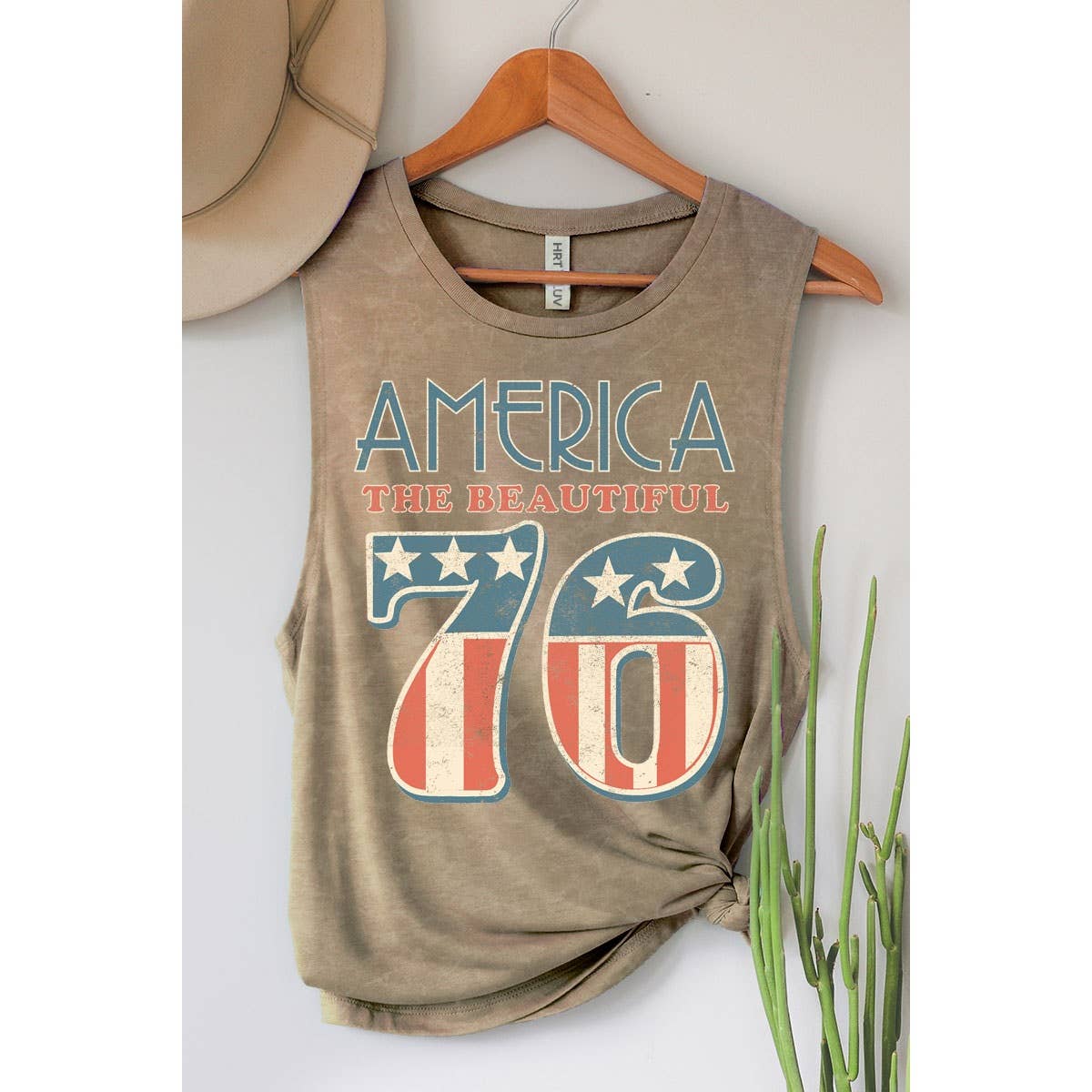 AMERICA 76 GRAPHIC TANK TOP