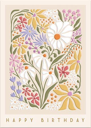Greeting Card Wildflowers