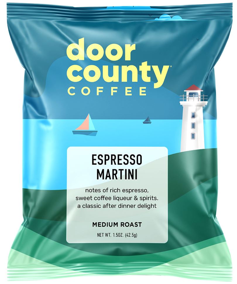 Door County Coffee Espresso Martini 1.5oz Full Pot Pack