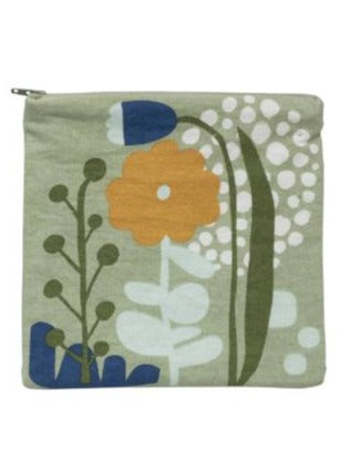 Floral Print Square Food Pouch