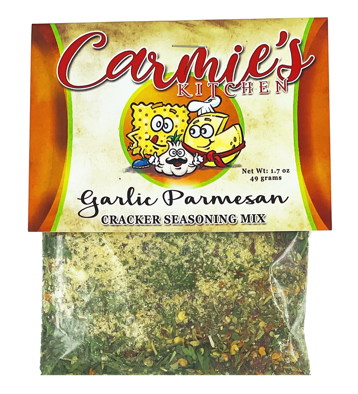 Carmie's Kitchen Garlic Parmesan Cracker Seasoning