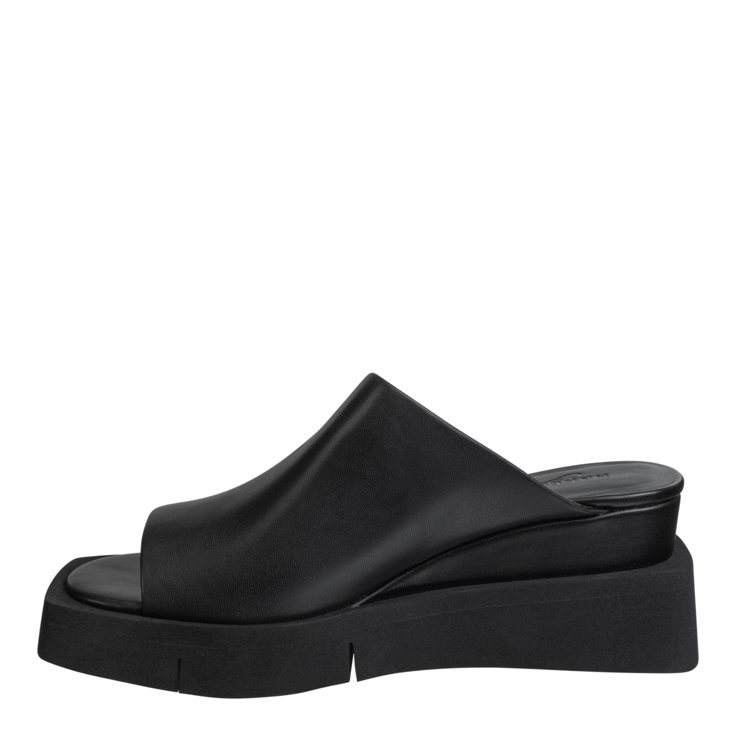 Naked Feet Infinity Wedge (Black)