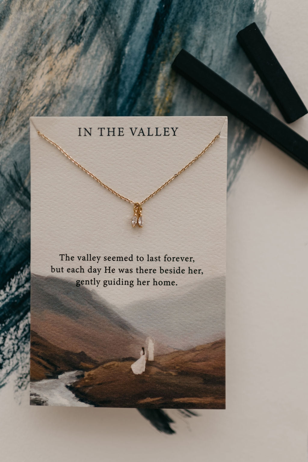 In The Valley Necklace w/ Gifting Card
