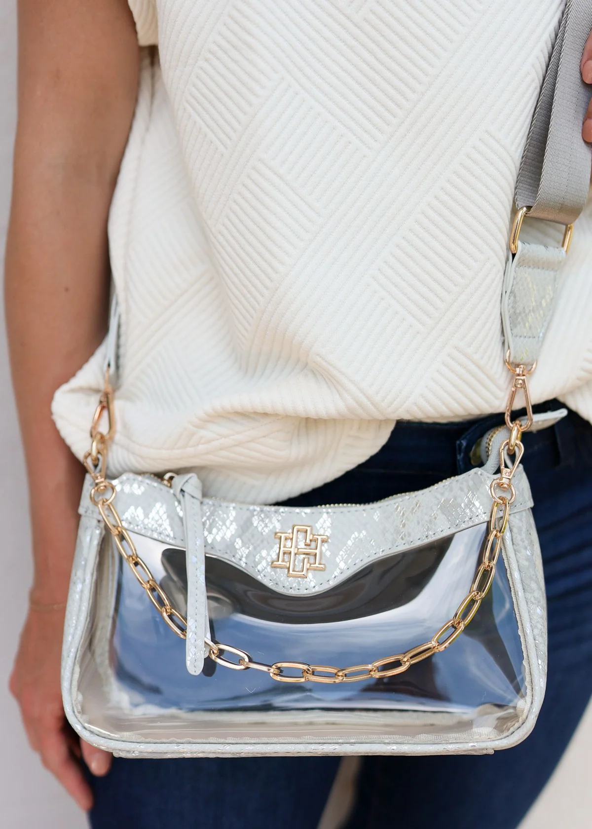 Cassidy Clear Crossbody 2 Colors