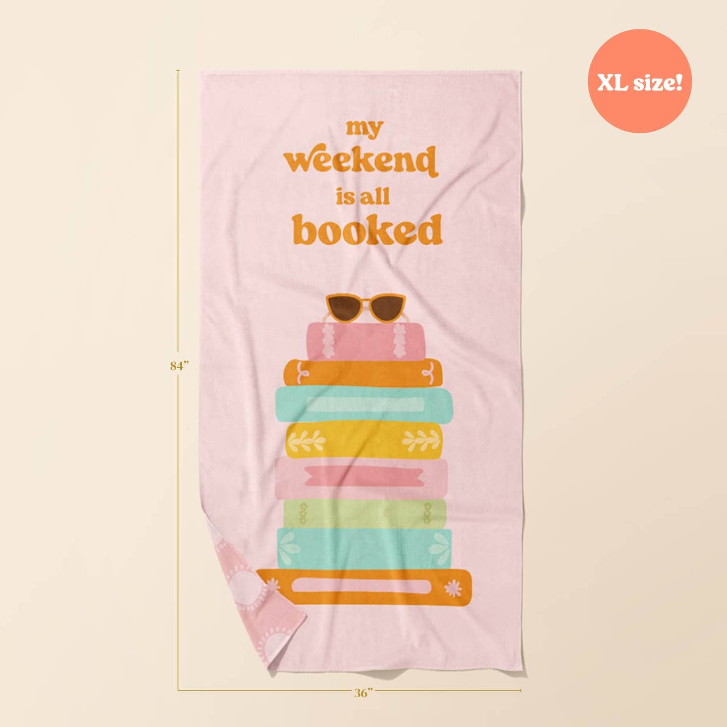 My Weekend’s Booked Oversized Quick Dry Towel