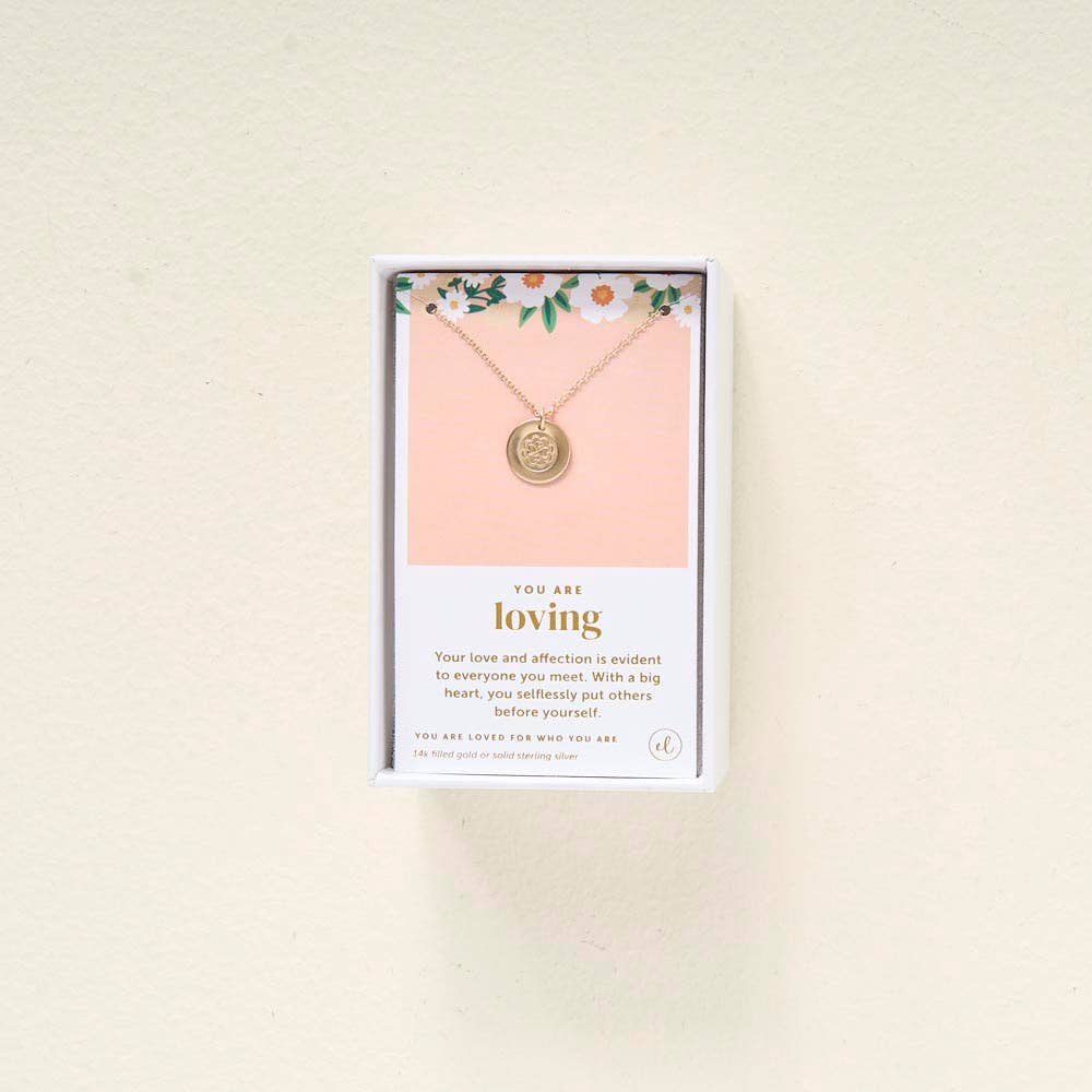 The Darling Effect 14k Gold Trait Charm Necklace (Multiple Styles)