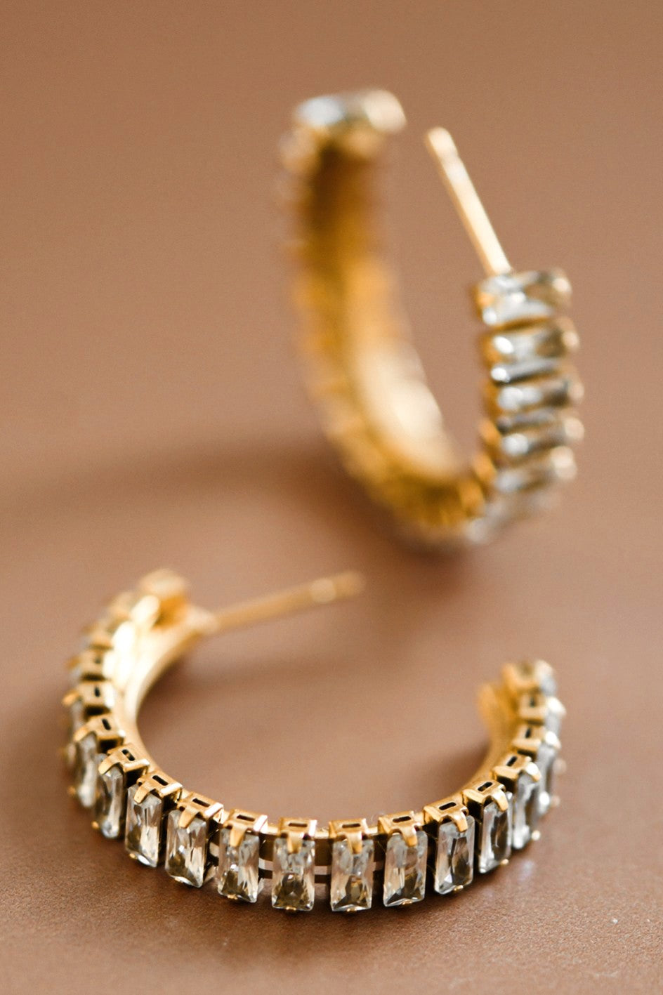 Stunner Crystal 18k Gold Plated Earrings