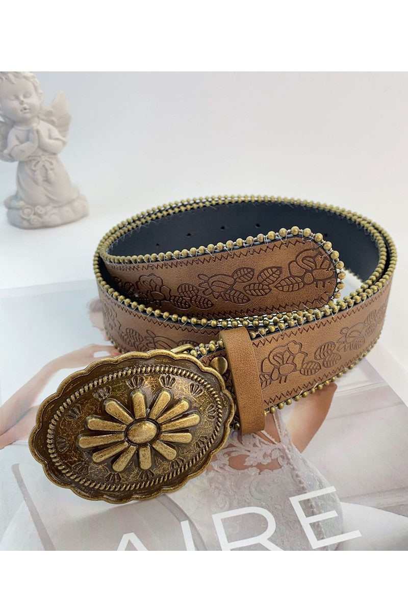 Western Style Vintage Belt (Multiple Style Options)