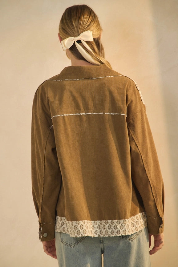 DESERT LACE CORDUROY JACKET