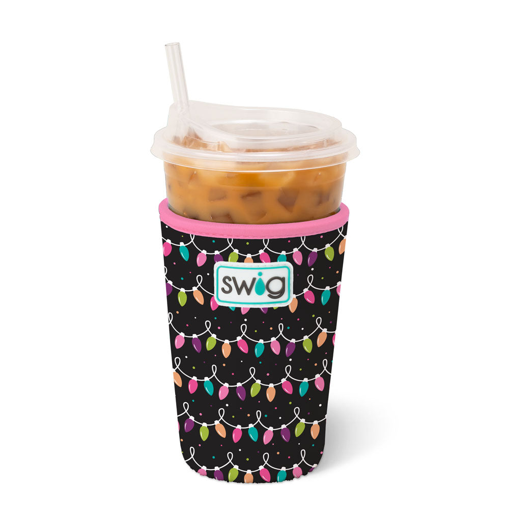 Swig Tacky Lights Iced Cup Coolie (Medium)