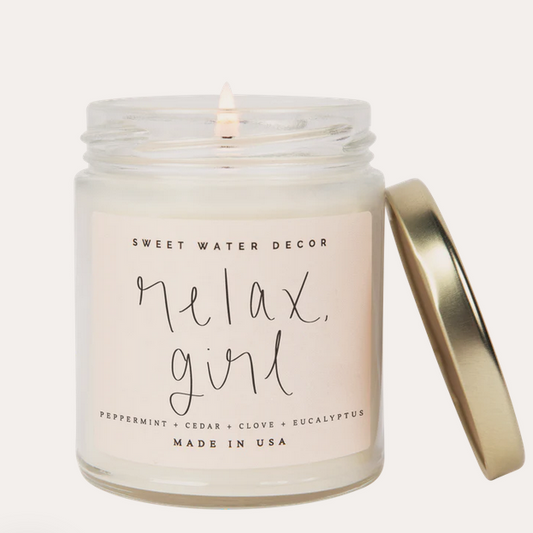 Relax Girl 9oz Soy Blend Candle