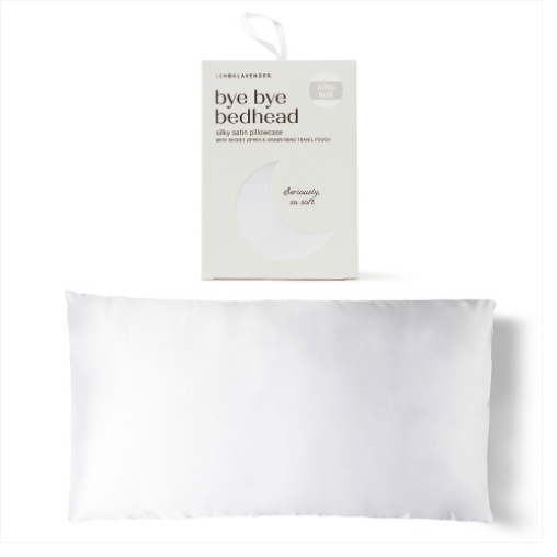 Bye Bye Bedhead Lucent Cloud Silky Satin King Size Pillowcase