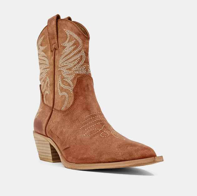 Zen Blush Western Bootie