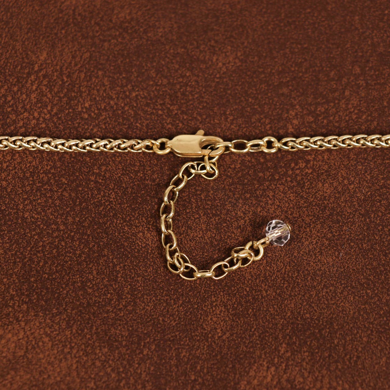 Vintage 18K Gold Plated Turquoise Floral Pendant Necklace