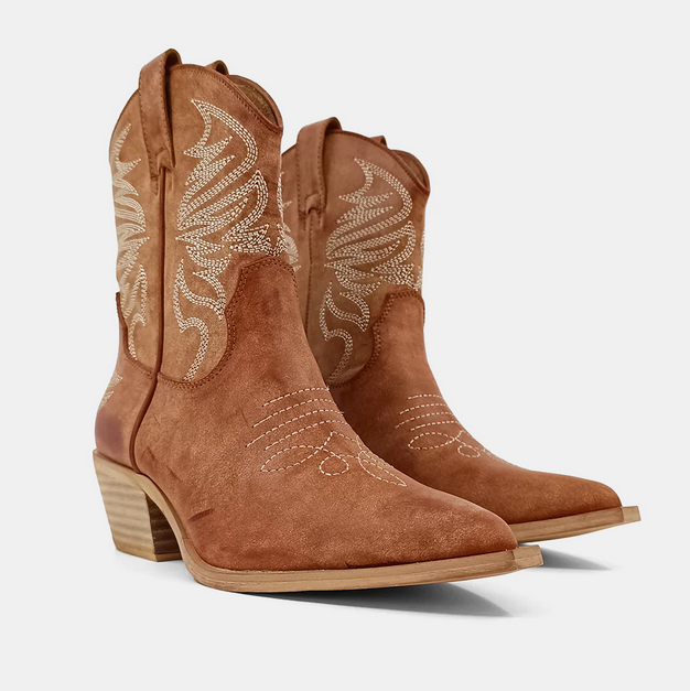 Zen Blush Western Bootie