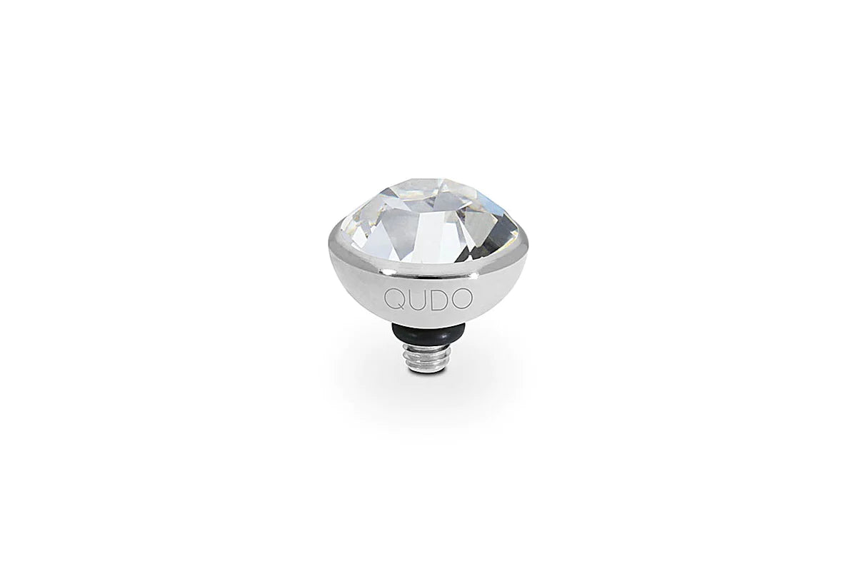 Qudo Bottone 10mm Silver Topper (More Color Options)