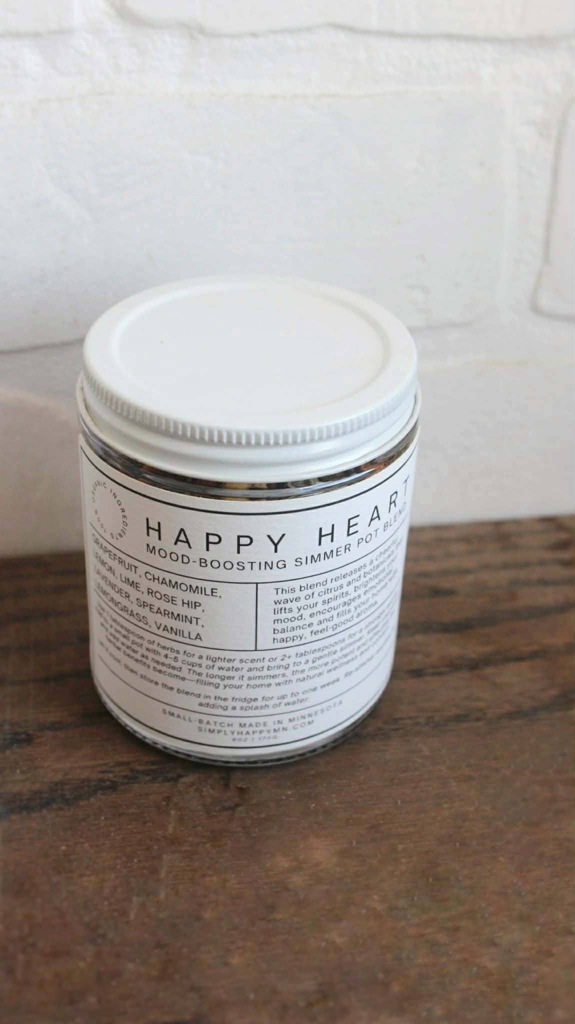 Happy Heart | Mood-Boosting Simmer Pot Blend