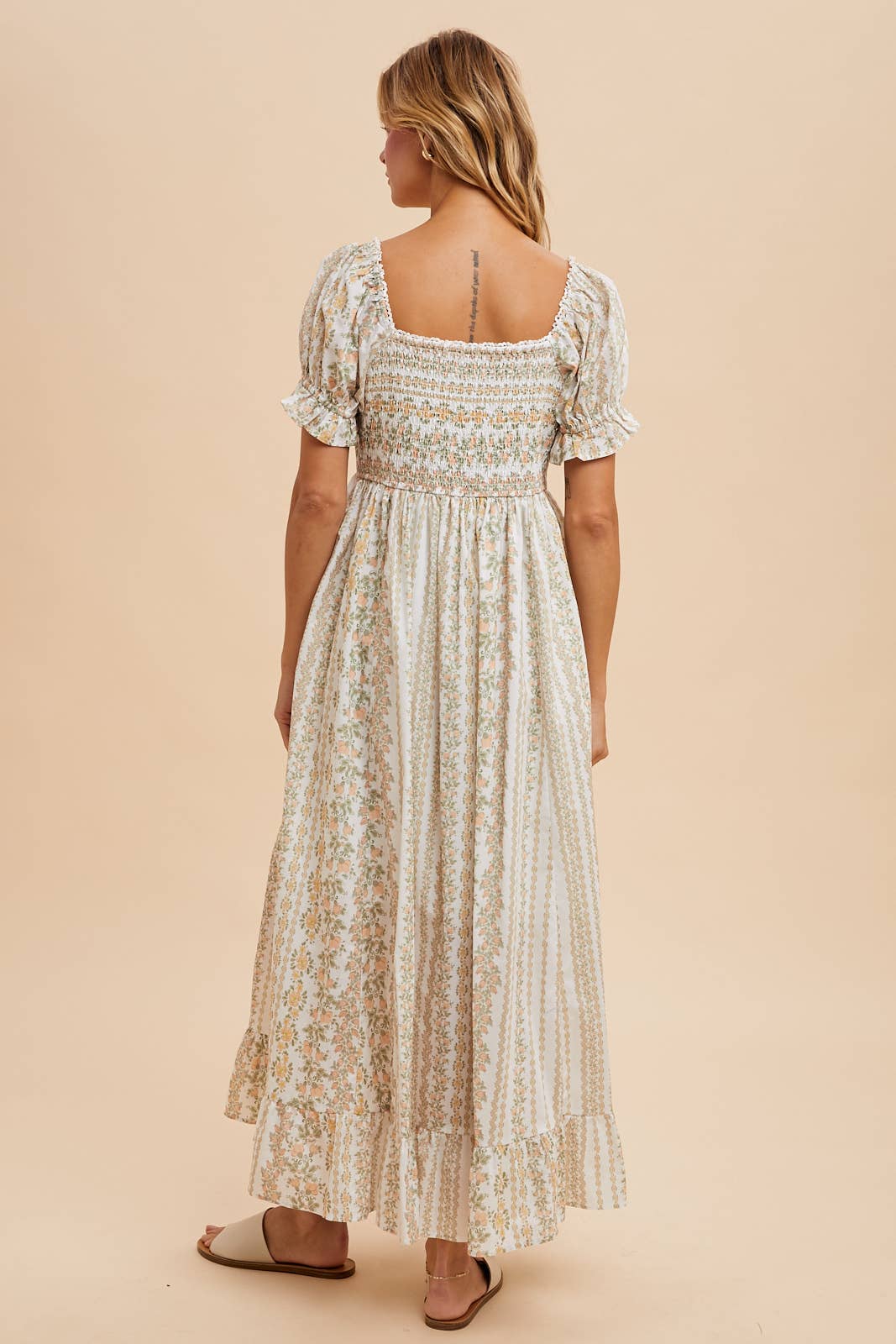 This is a New Day Floral Cotton Maxi Dress (Small to Large)