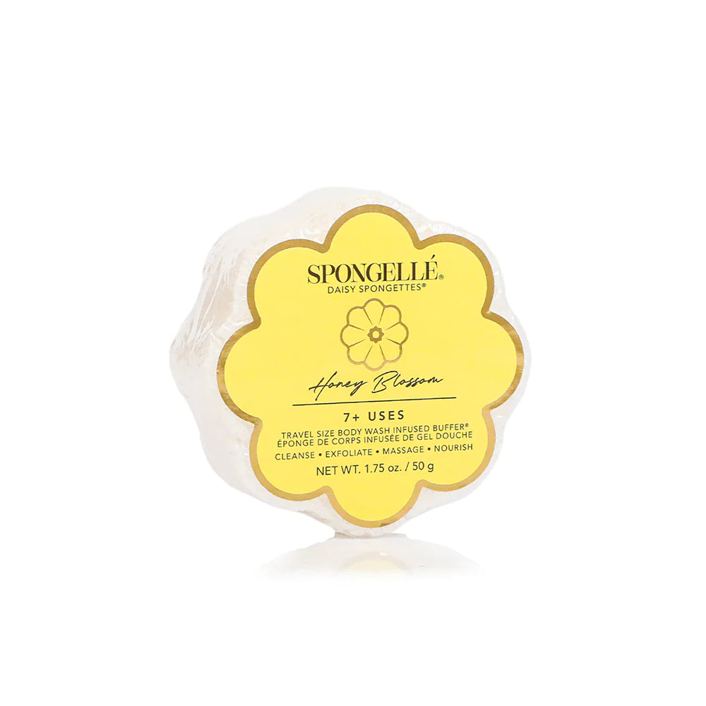 Honey Blossom Spongette Daisy Body Wash Infused Buffer