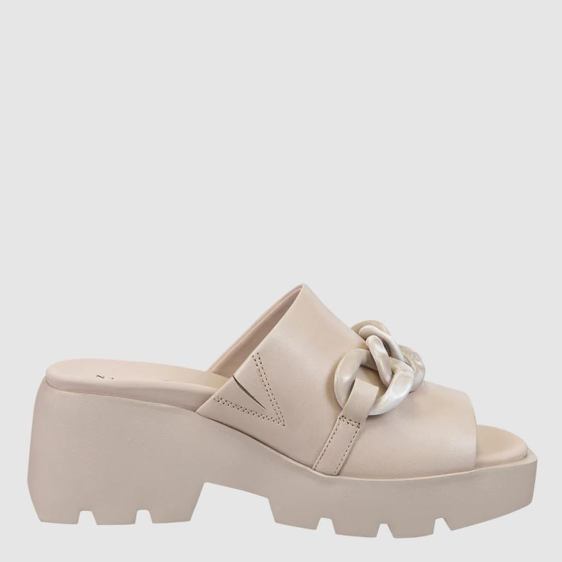 Naked Feet ISO Beige Platform Sandal