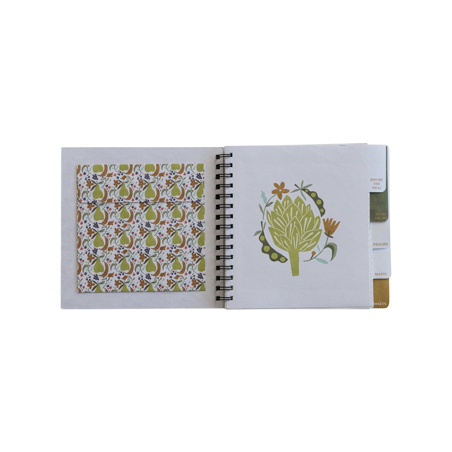 Buttercup Spiral Bound Paper Recipe Journal