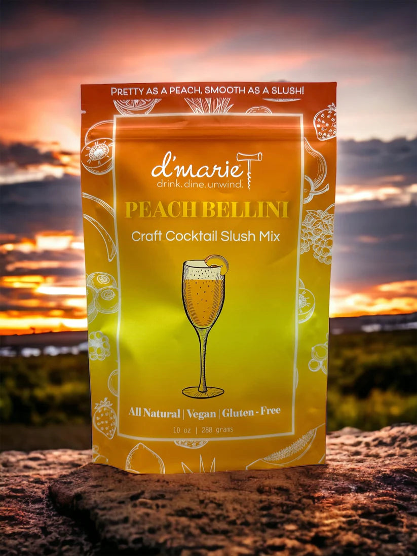 Wine + Bubbly: Peach Bellini Cocktail Slush Mix