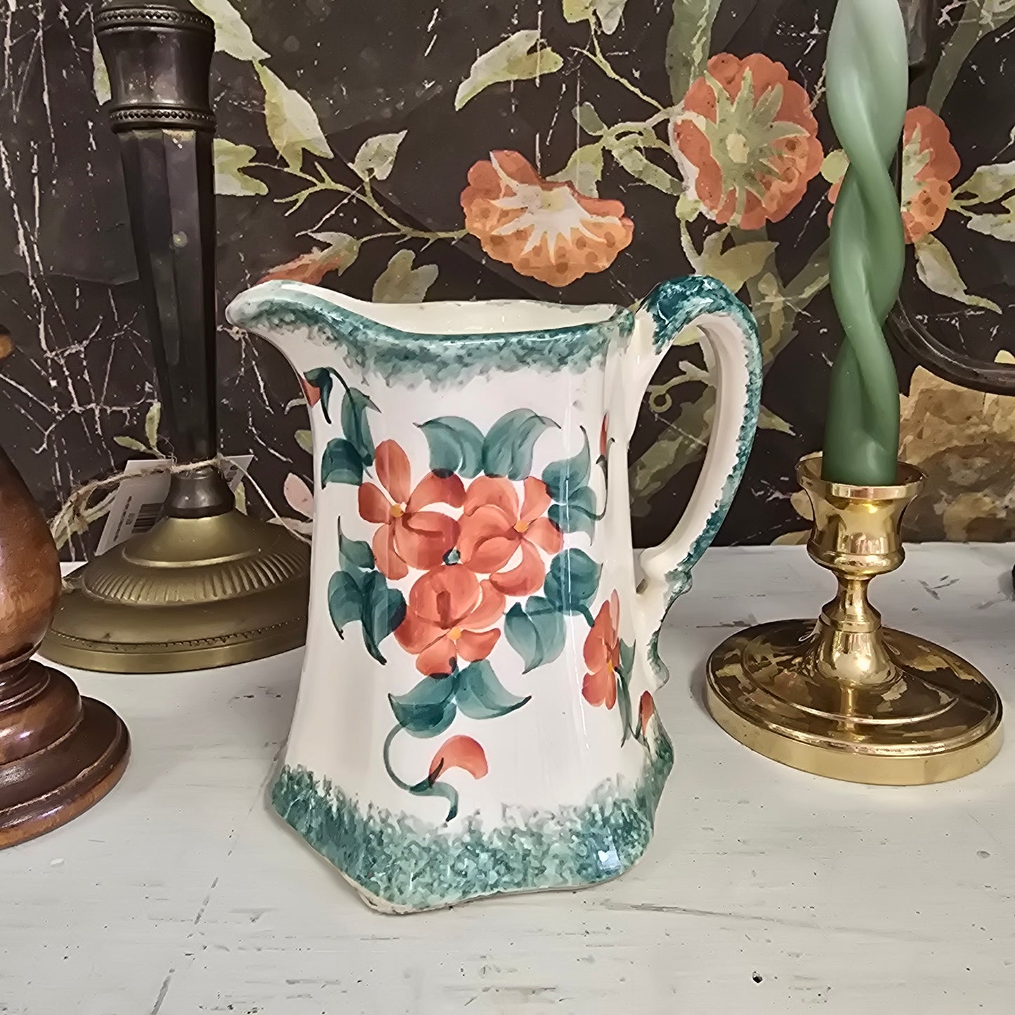 Vintage Cash Family Pottery Hand Painted 5" Vase