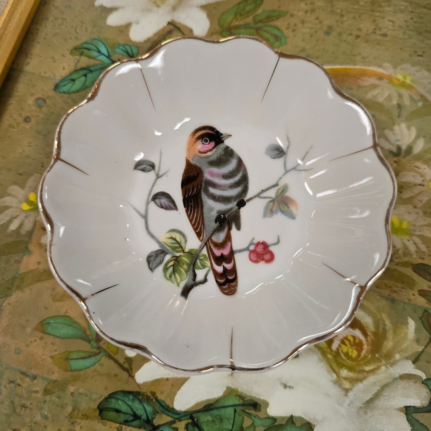 Vintage Mitterteich Bavaria Porcelain Trinket Dish