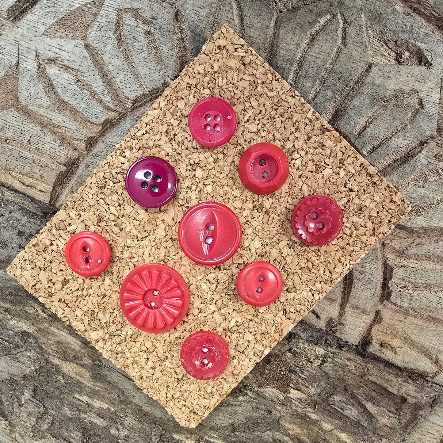 Vintage Thumbtack Set of 9