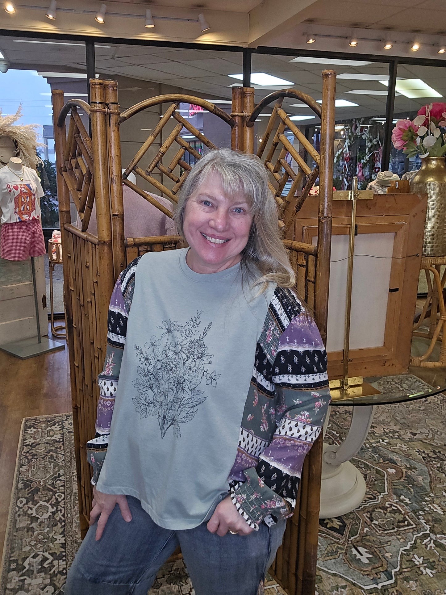 Consider the Lillies Upcycled Top