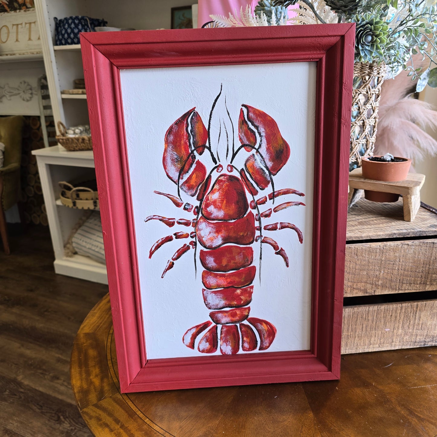Lobster Painting by Ally