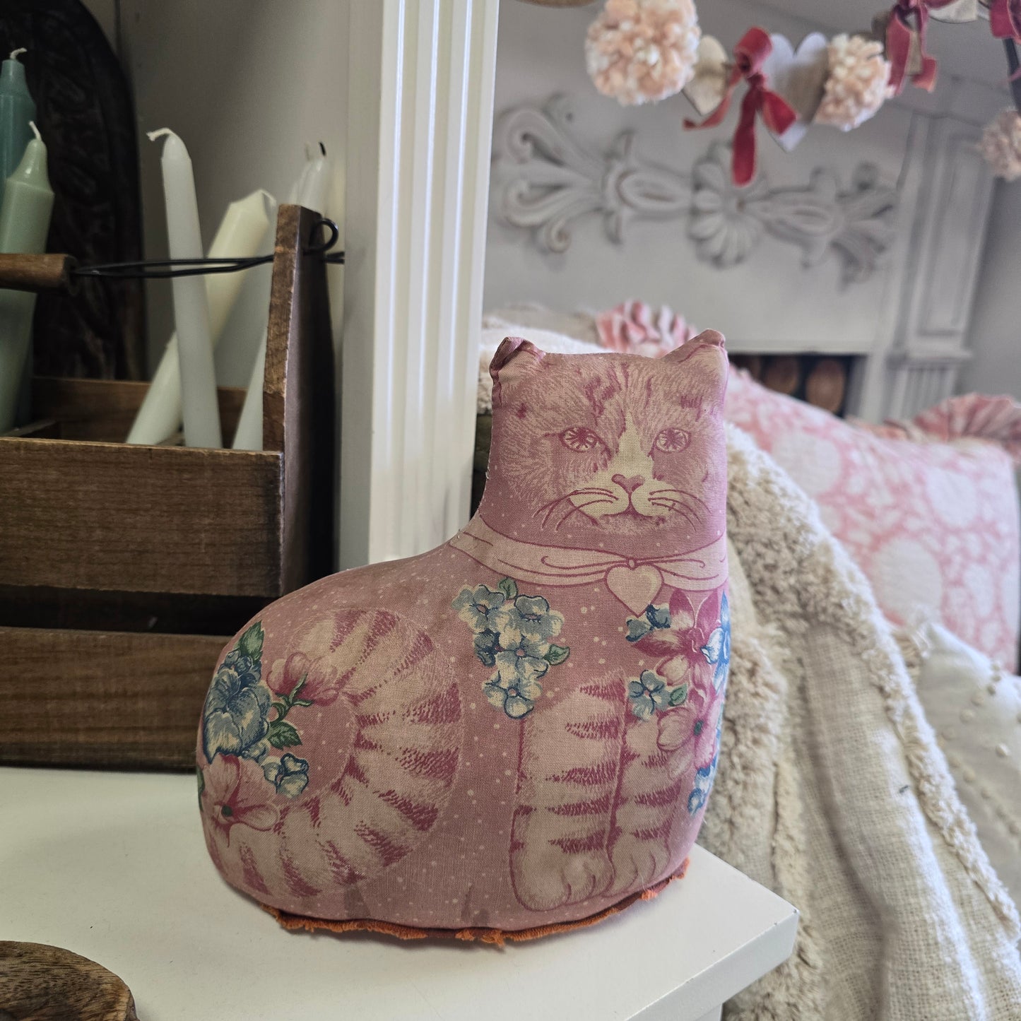 Vintage Cat Door Stop