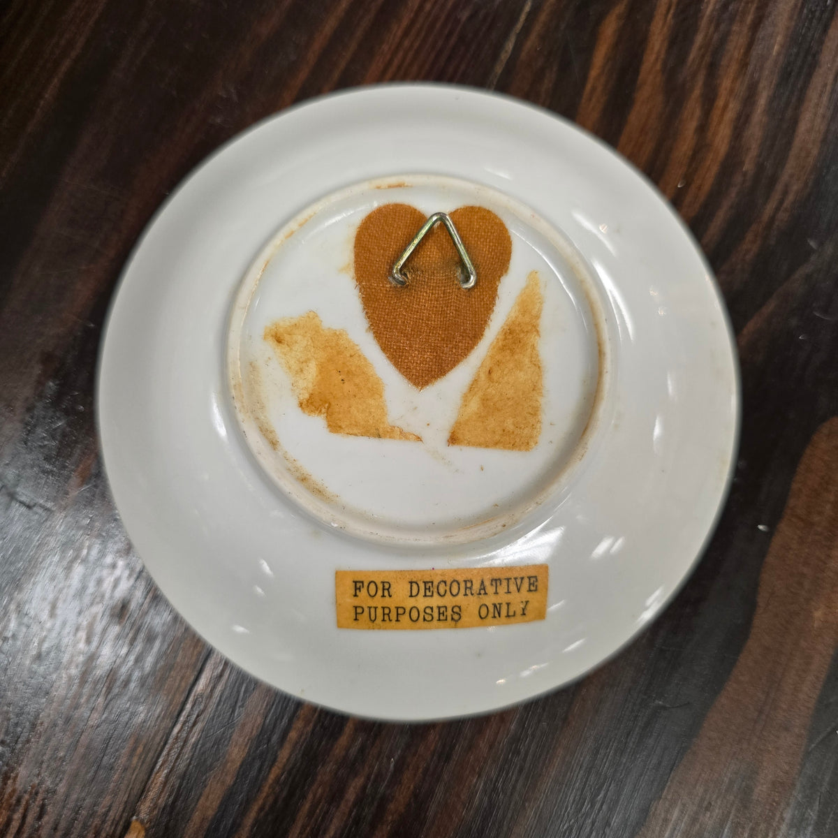 Vintage Trinket Dish/Wall Plate #1