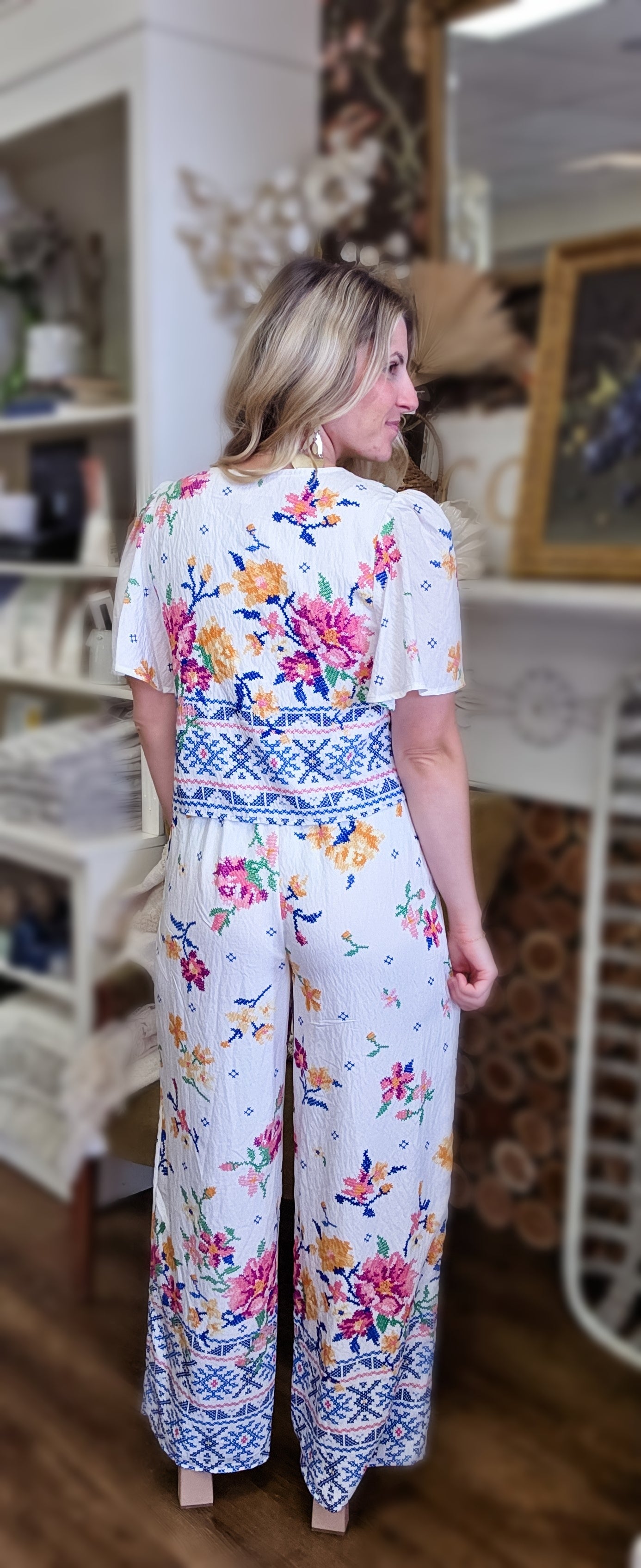 Cross Stitch Cutie Top or Pant(Small to Large)