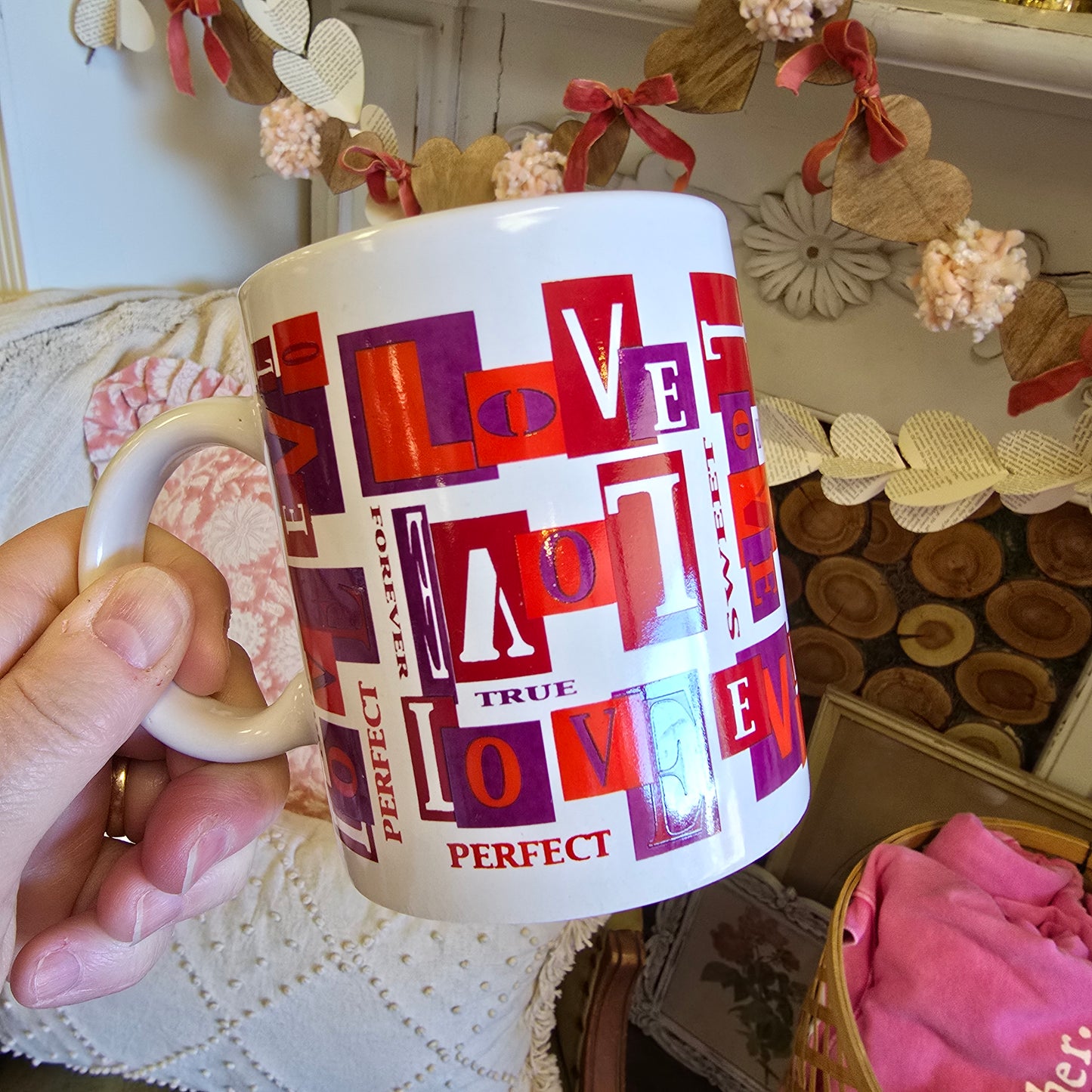 Vintage Love Mug, Multiple Styles Available