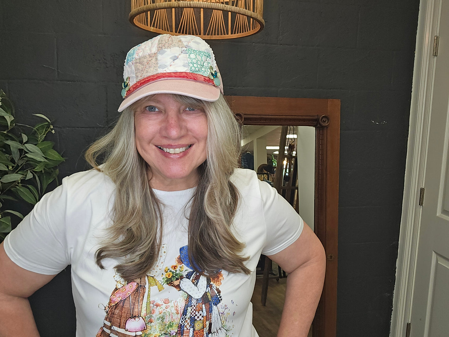 Crowned for His Glory Grandma's Quilt Handmade Hat